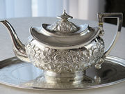 シルバーティーポット antique silver teapot