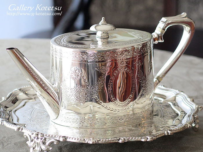 Vo[eB[Zbg antique silver teaset