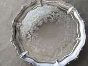 シルバーサルヴァ antique silver salver