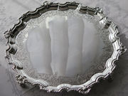 シルバーサルヴァ antique silver salver