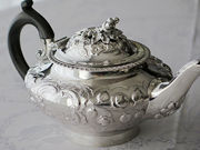 アンティークシルバーティーセット antique silver teaset