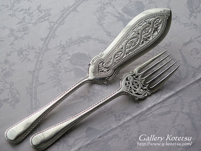 AeB[NVo[T[BOZbg antiquesilver servingset