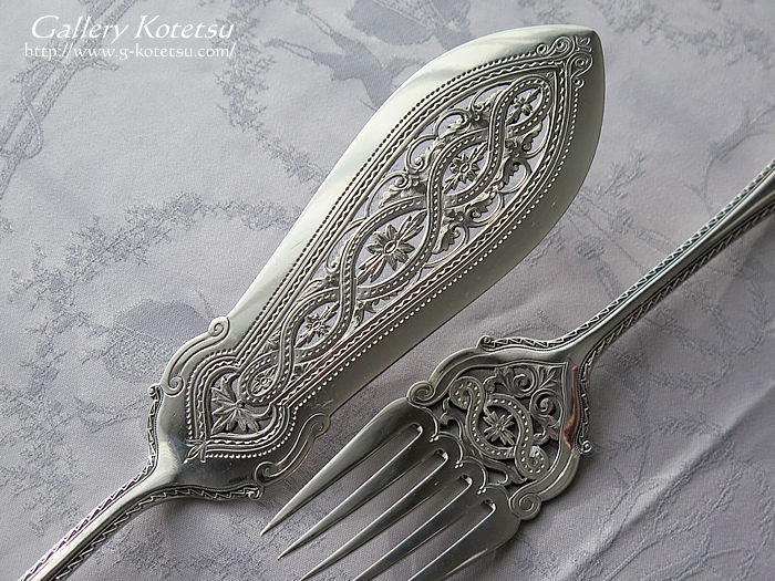 AeB[NVo[T[BOZbg antiquesilver servingset