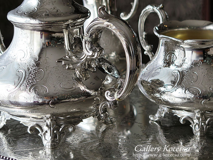 AeB[NVo[eB[Zbg antique silver teaset