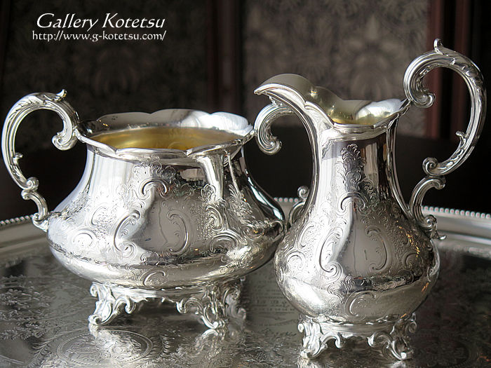 AeB[NVo[eB[Zbg antique silver teaset