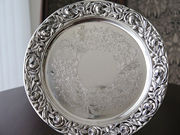 シルバーサルヴァ antique silver salver