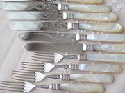 アンティークシルバーティーセット antique silver teaset