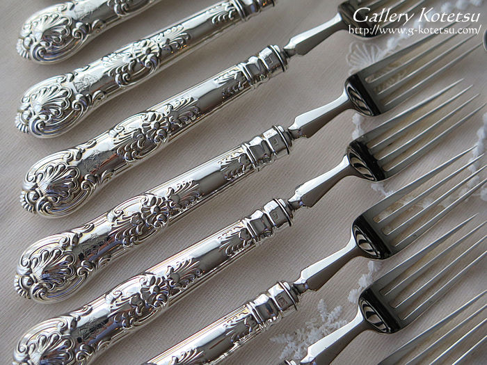 アンティークシルバー デザートカトラリー antiquesilver dessertcutlery