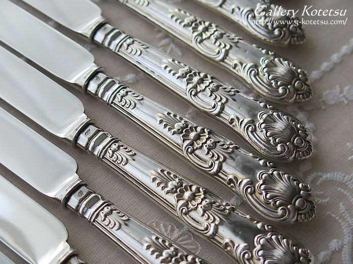 AeB[NVo[@fU[gJg[ antiquesilver dessertcutlery