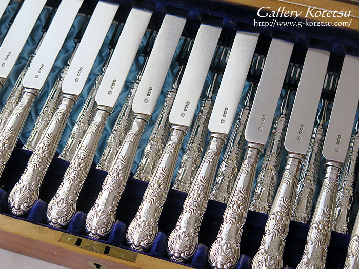 アンティークシルバー デザートカトラリー antiquesilver dessertcutlery