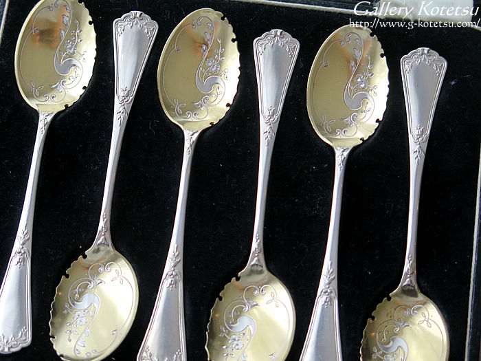 AeB[NVo[@Xv[ antique silver paris ice cream spoon