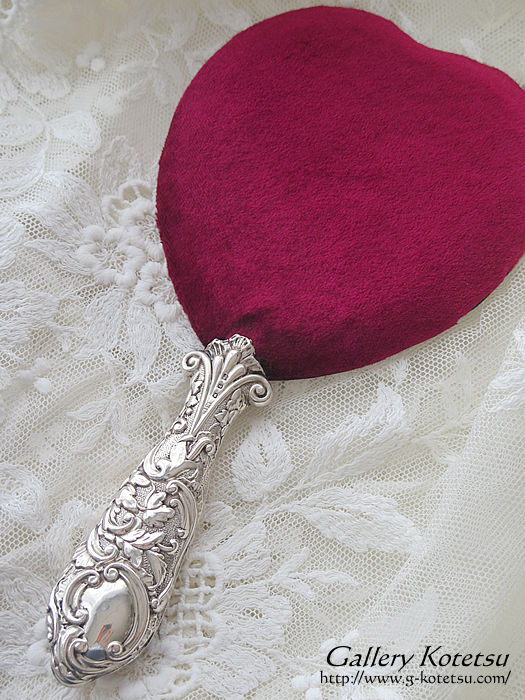 �A���e�B�[�N�V���o�[�@�n���h�~���[ antique silver handmirror