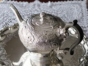 アンティークシルバーティーセット antique silver teaset