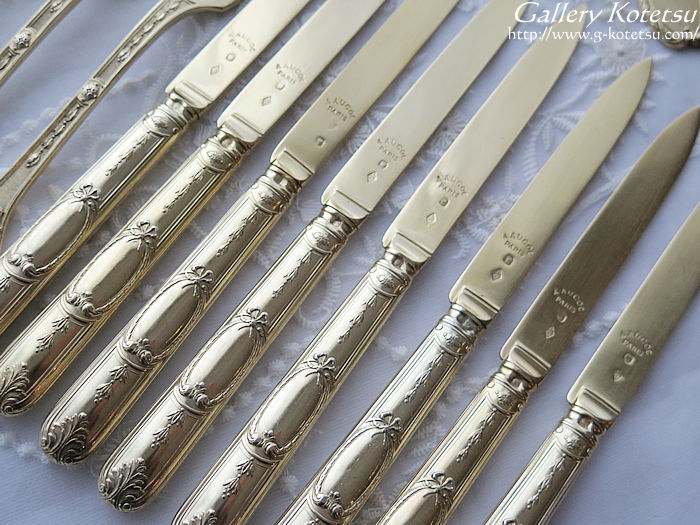 �A���e�B�[�N�V���o�[�@�f�U�[�g�J�g�����[ antiquesilver dessertcutlery
