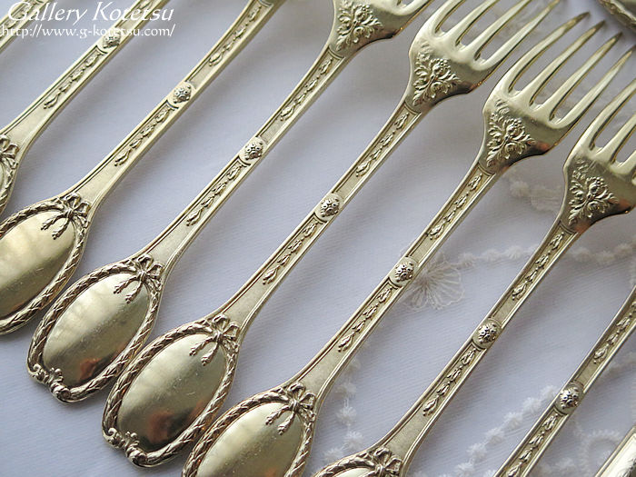 �A���e�B�[�N�V���o�[�@�f�U�[�g�J�g�����[ antiquesilver dessertcutlery