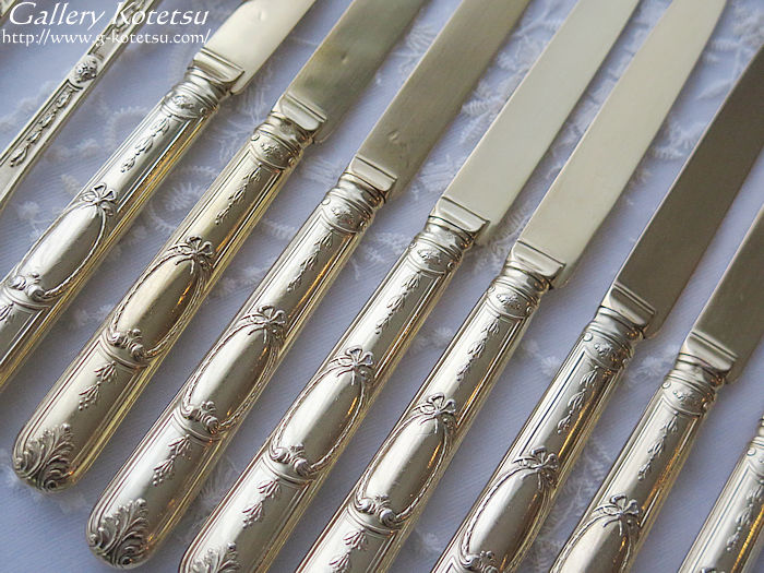�A���e�B�[�N�V���o�[�@�f�U�[�g�J�g�����[ antiquesilver dessertcutlery