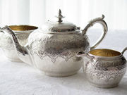 アンティークシルバーティーセット antique silver teaset
