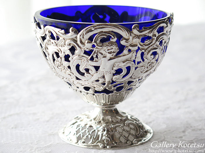 アンティークシルバーバスケット antiquesilver basket