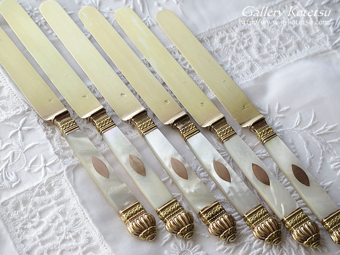 }U[Iup[nh antique silver dessert cutlery