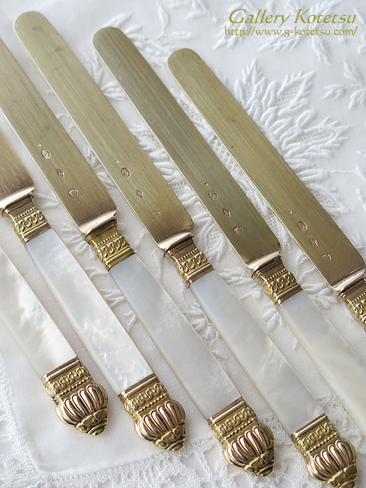 }U[Iup[nh antique silver dessert cutlery