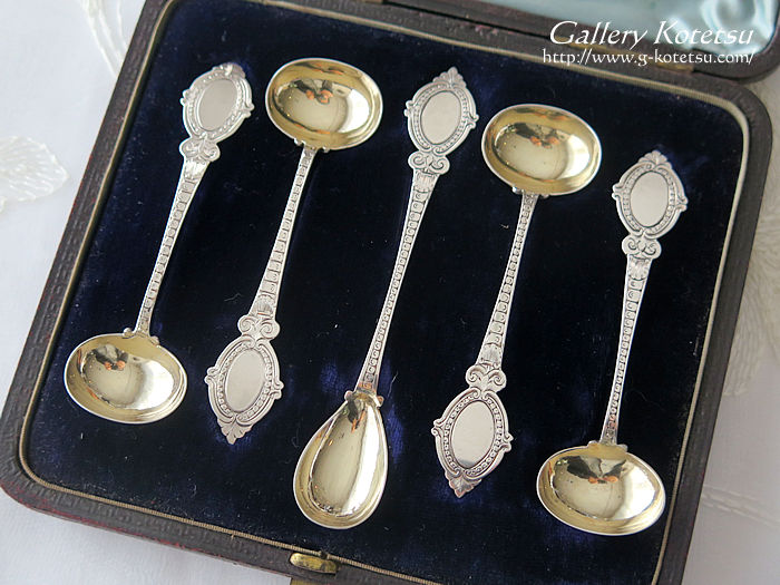 AeB[NVo[\gXv[ antique silver saltspoon