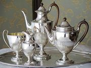 AeB[NVo[eB[Zbg antique silver teaset