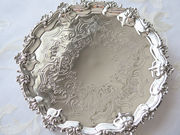 シルバーサルヴァ antique silver salver