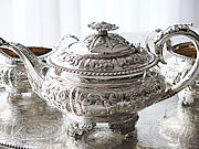 AeB[NVo[eB[Zbg antique silver teaset