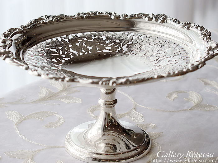 AeB[NVo[R|[g antique silver compote