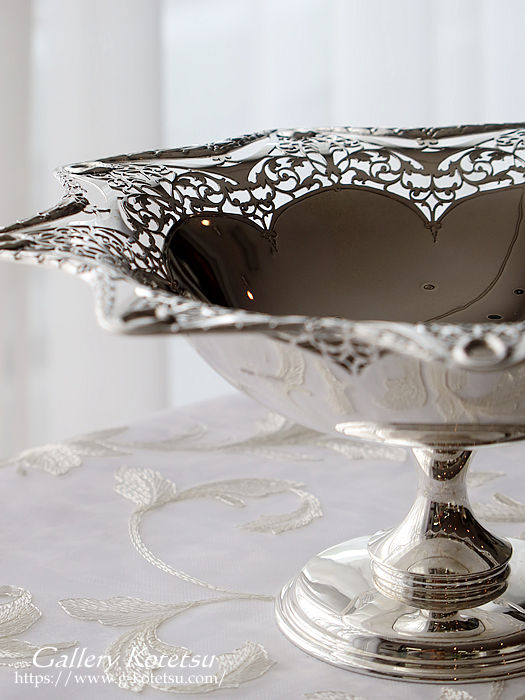 AeB[NVo[R|[g antique silver compote