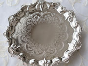 Vo[T@ antique silver salver