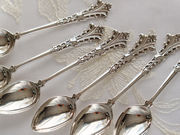 アンティークシルバーティーセット antique silver teaset