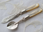 アンティークシルバーティーセット antique silver teaset