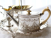 AeB[NVo[eB[Zbg antique silver teaset