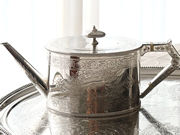 アンティークシルバーティーセット antique silver teaset