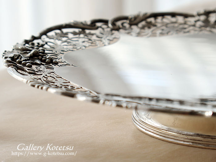 AeB[NVo[ antiquesilver dish