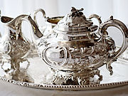 AeB[NVo[eB[Zbg antique silver teaset