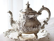 アンティークシルバーティーセット antique silver teaset