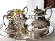 アンティークシルバーティーセット antique silver teaset