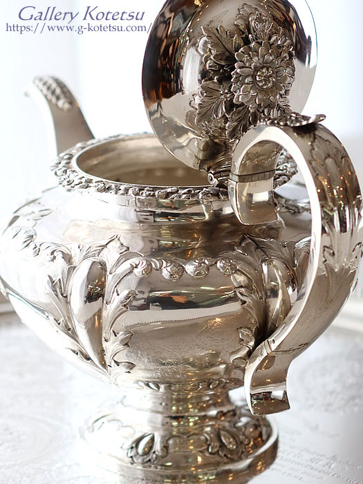 Vo[eB[|bg antique silver teapot