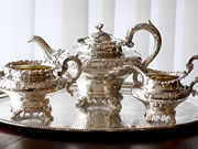 AeB[NVo[eB[Zbg antique silver teaset