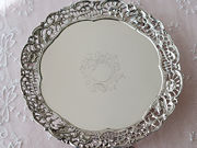 シルバーサルヴァ antique silver salver