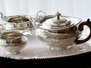 アンティークシルバーティーセット antique silver teaset