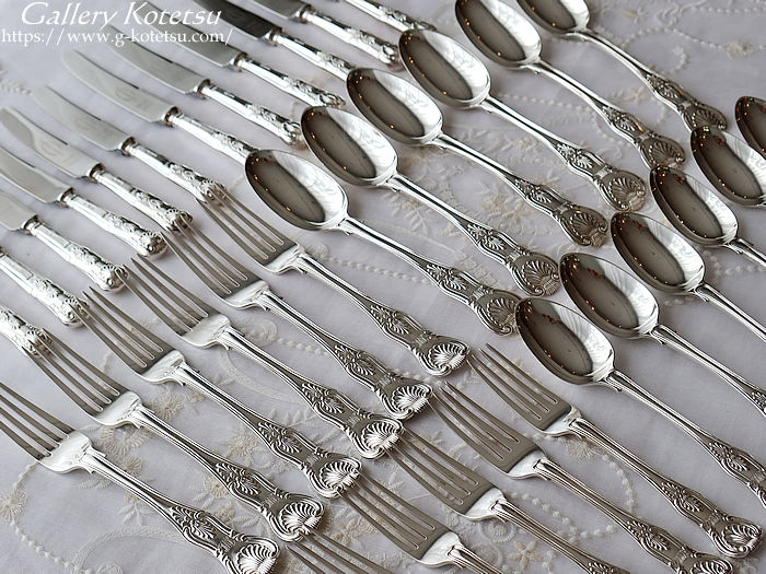 AeB[NVo[@NB[Ye[uJg[ antique silver tablecutlery