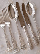 �A���e�B�[�N�V���o�[�e�B�[�Z�b�g antique silver teaset