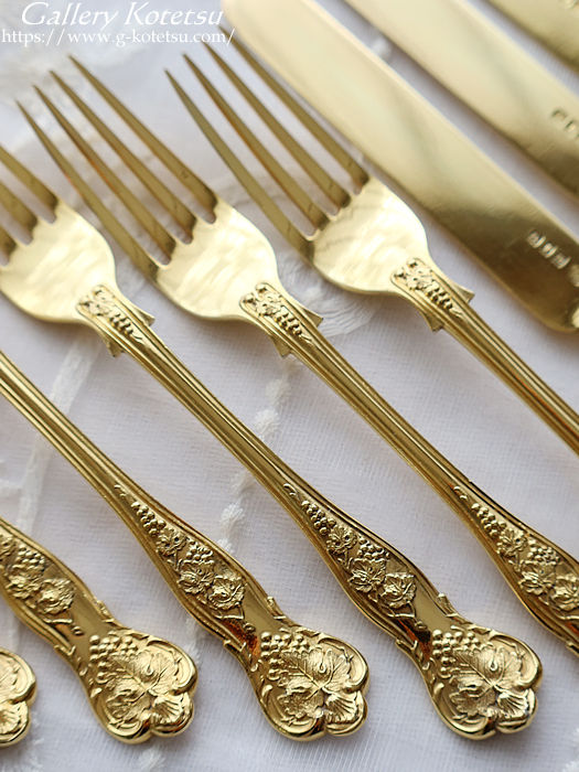 AeB[NVo[@fU[gJg[ antiquesilver dessertcutlery