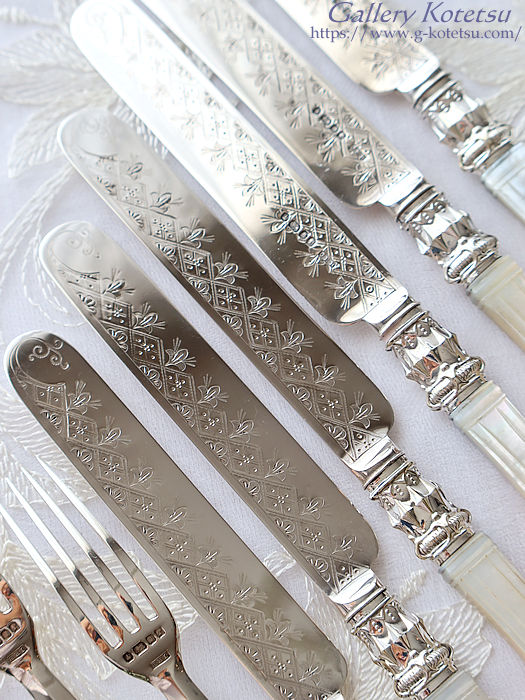 �}�U�[�I�u�p�[���n���h�� mother of pearl dessert cutlery