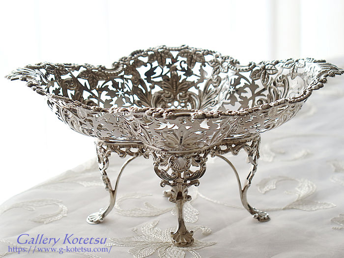 AeB[NVo[R|[g antique silver compote