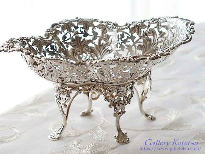 AeB[NVo[R|[g antique silver compote