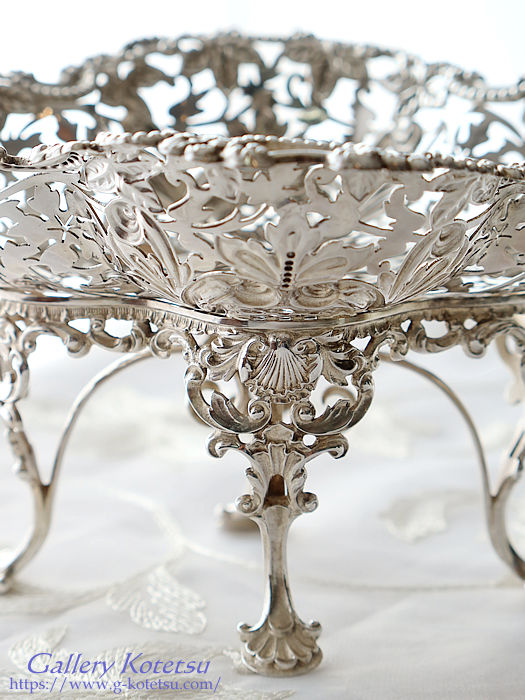 AeB[NVo[R|[g antique silver compote